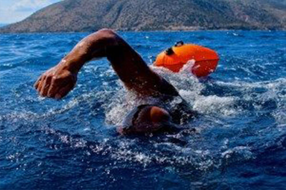 Full Saronic Swims training